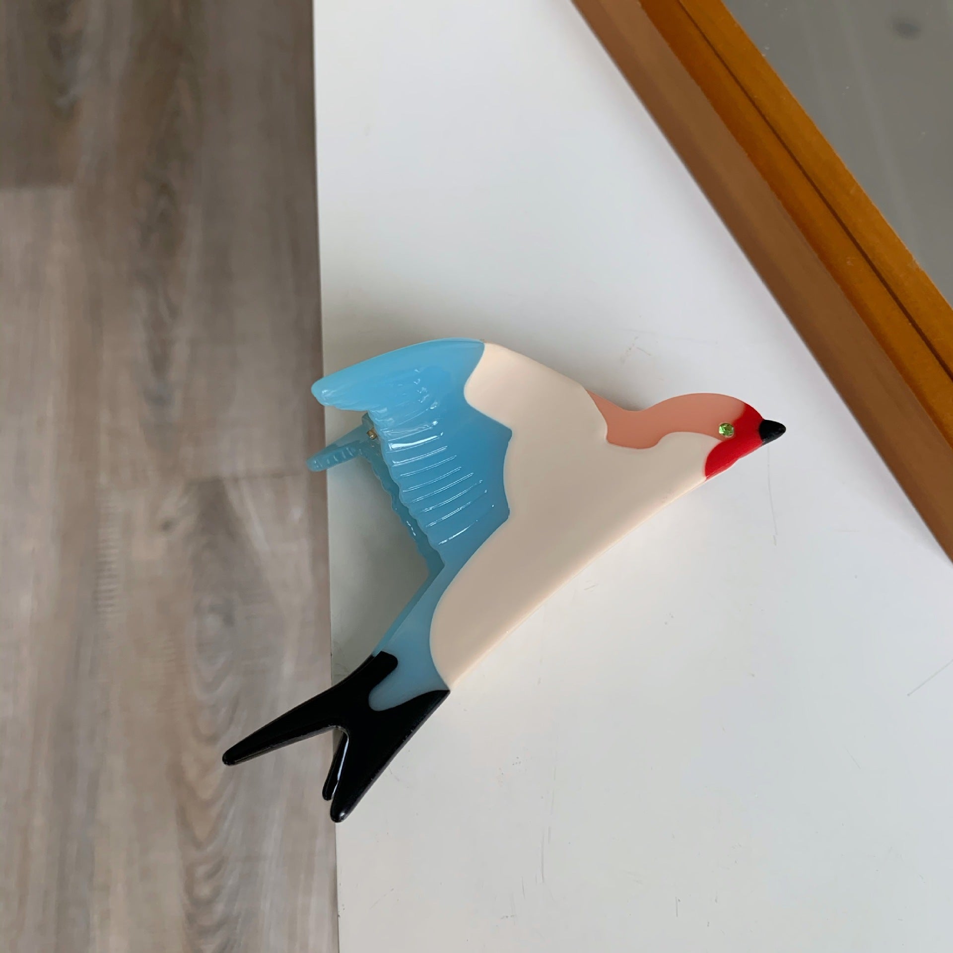 Women's Cute Bird Acetic Acid Sheets Hair Claws | Hair Claws