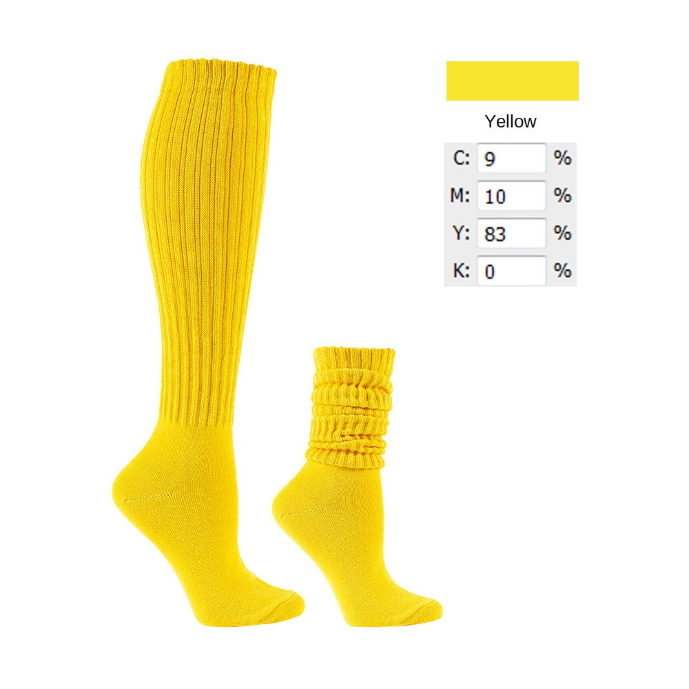Spring and Summer Thin Slouch Socks Bunching Socks