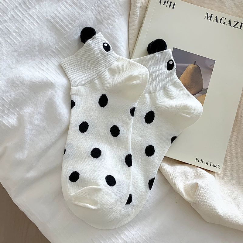 [2 Pairs] Spring and Summer Thin Breathable Handmade Ears Try Novel Fashion Wear