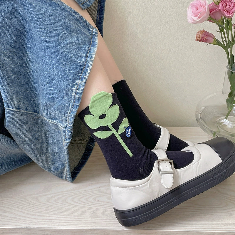 [4 Pairs] Simple and Stylish, Easy to Wear, Good Taste Thin Korean Style Spring and Summer Wear