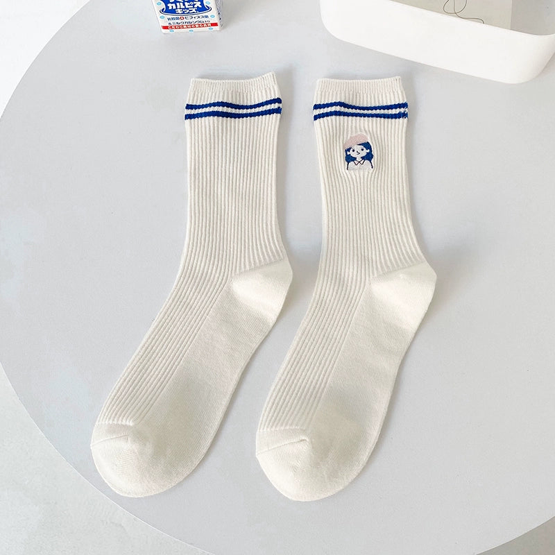 [2 Pairs] Spring and Summer Girl's Bun Smile