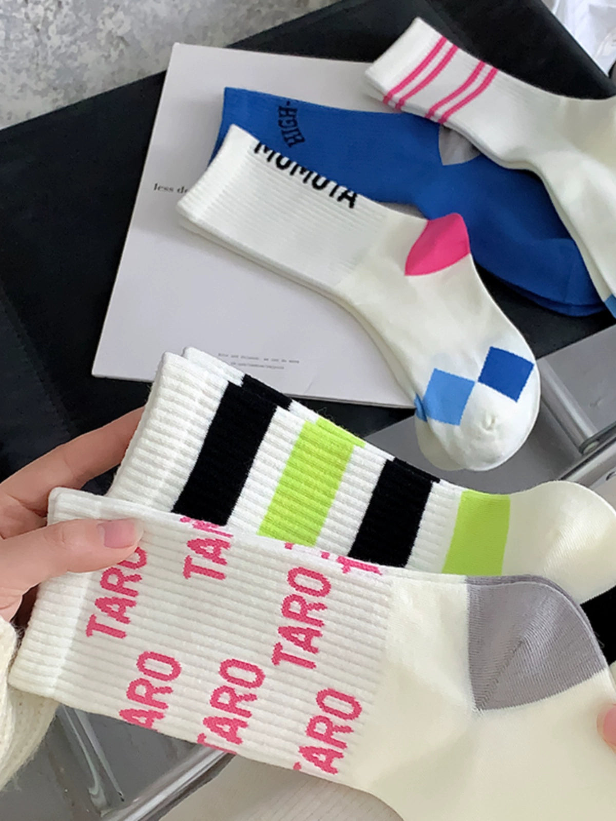 [5 Pairs] Sports Style Trendy Shoes Must Be Equipped with Your Steps to Keep Vitality All the Time Spring and Summer Wear