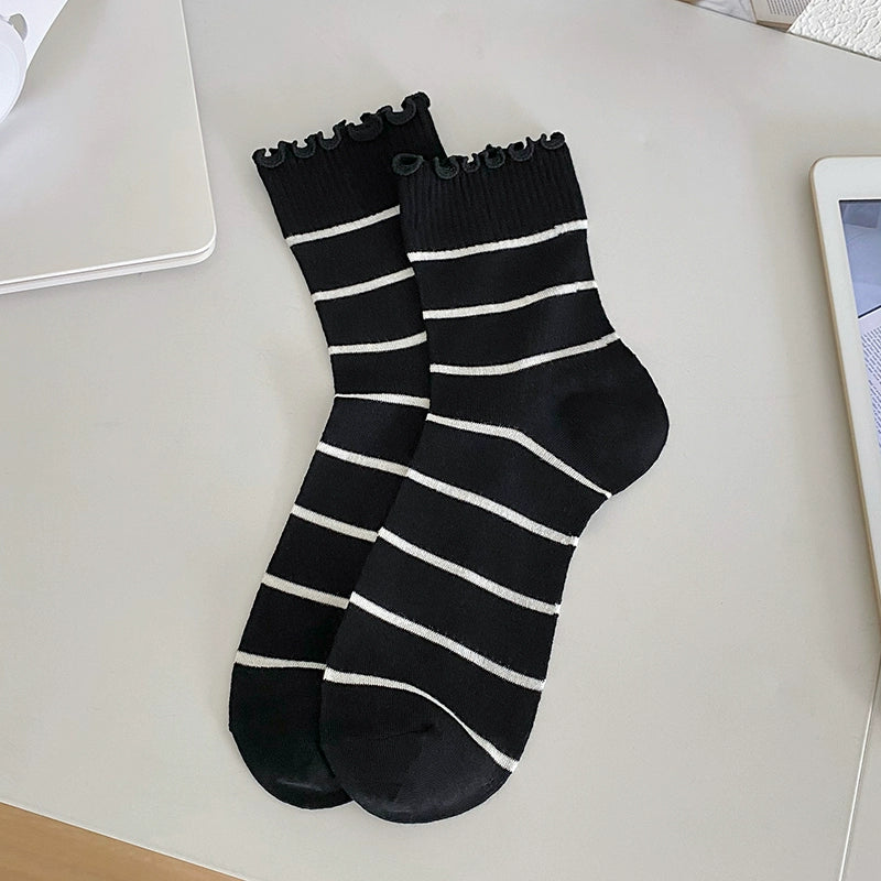 [4 Pairs] Adorable Wear Spring and Summer Thin Breathable Simple Show Your Cute Side