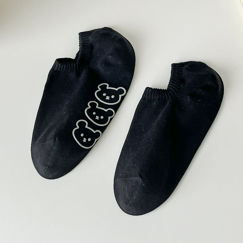 [7 Pairs] How to Be Cute and Charming When Wearing Magic Spring and Summer Thin Breathable Pure Cotton