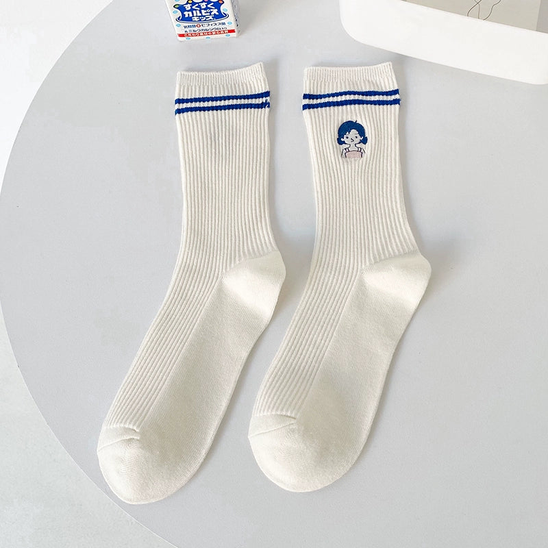 [2 Pairs] Spring and Summer Girl's Bun Smile