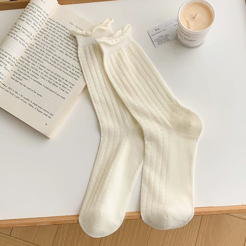 [5 Pairs] Fashion Accessories Spring and Summer Thin Breathable Spun Glass Light up Your Wear Style