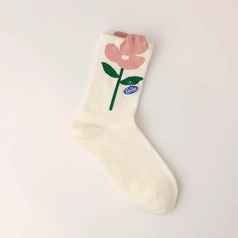 [4 Pairs] Simple and Stylish, Easy to Wear, Good Taste Thin Korean Style Spring and Summer Wear