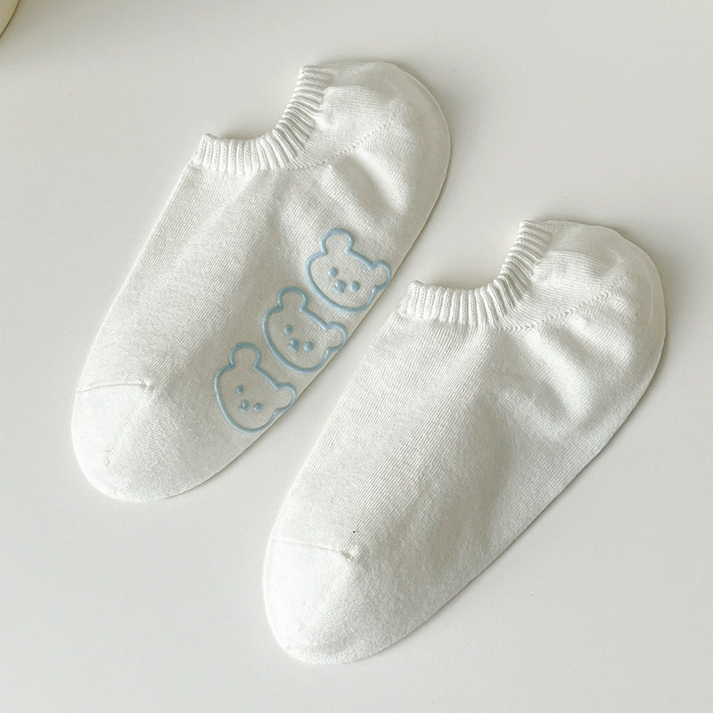 [7 Pairs] How to Be Cute and Charming When Wearing Magic Spring and Summer Thin Breathable Pure Cotton