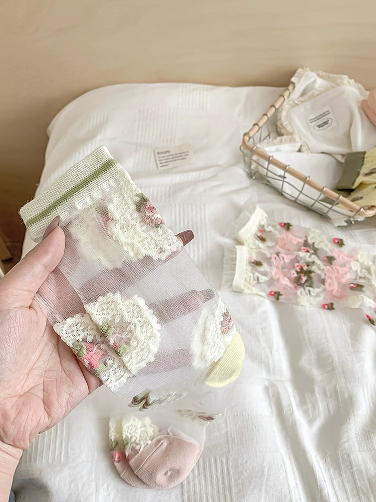 [3 Pairs] Kanekalon Fashion, Let You Easily Lead the Trend in Summer Thin Small Tender Yellow Wear