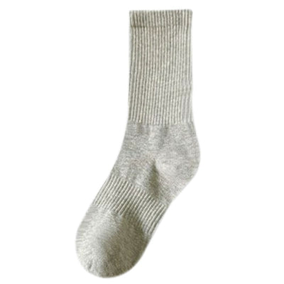 [3 Pairs] Black Socks Women's Mid Tube Stockings Spring and Summer Tide White Long Socks Women's Socks Cotton Socks