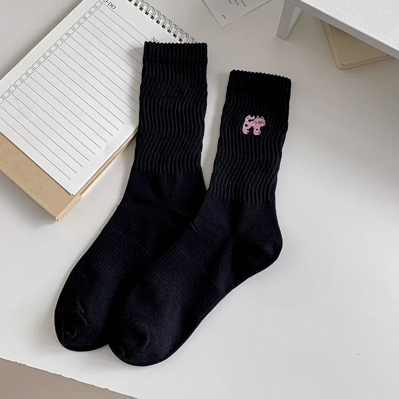 [4 Pairs] Matching Skills of Thin Elastic Sports Style Summer Fashion Strategy Clothing