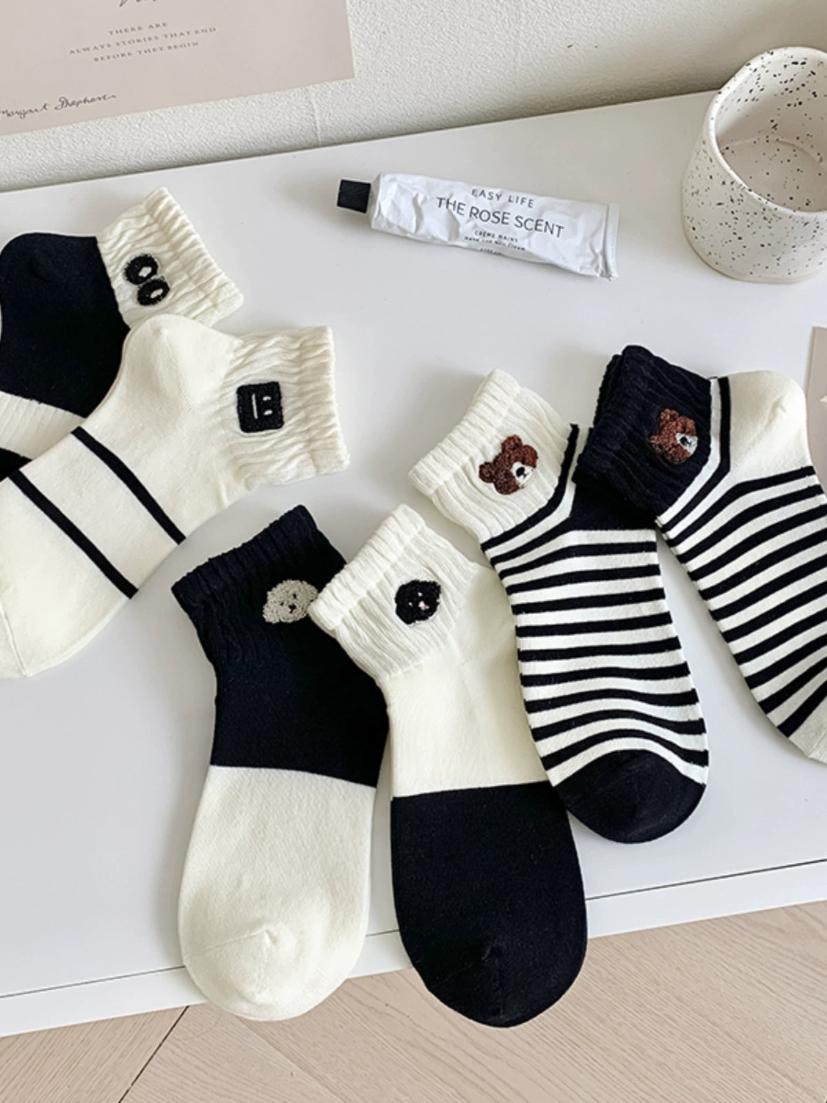 [2 Pairs] Spring and Summer Thin Breathable Boat Fresh Girl Simple to Wear Praise