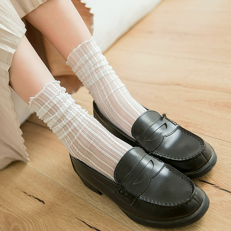 [2 Pairs] Summer Thin Fairy Stockings Look Beautiful on Me