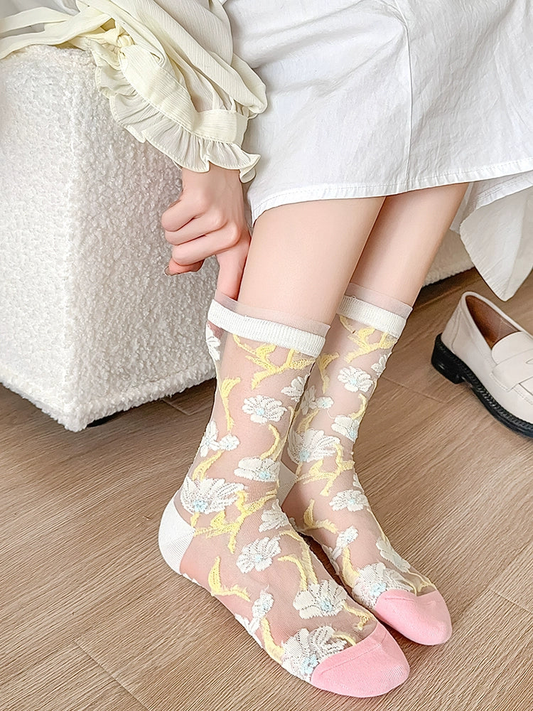 [3 Pairs] Kanekalon Matching, Showing the Diverse Style of Summer Thin Pink Kawaii