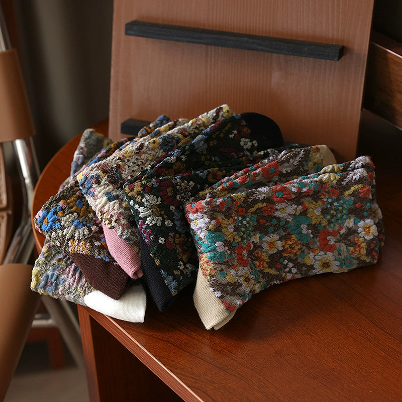 [5 Pairs] Spring Anti-Woven Ethnic Style Different Colors