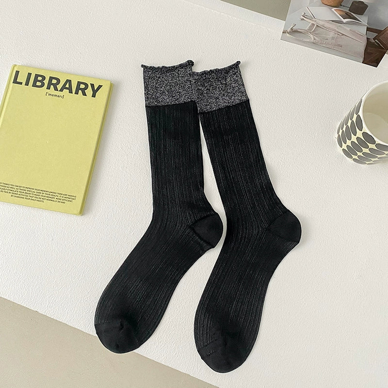 [3 Pairs] Summer Thin, Delicate, Silk-like, Light, Dream-like, Slimming, Wear