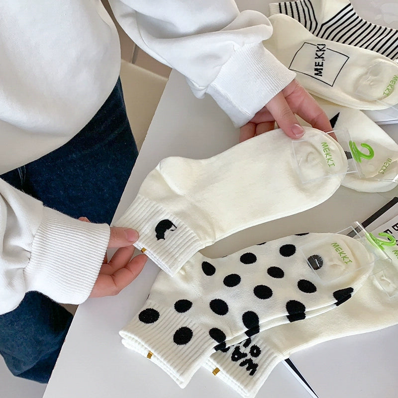 [6 Pairs] How to Create a Stylish Lady Image Spring Summer Simplicity Thin