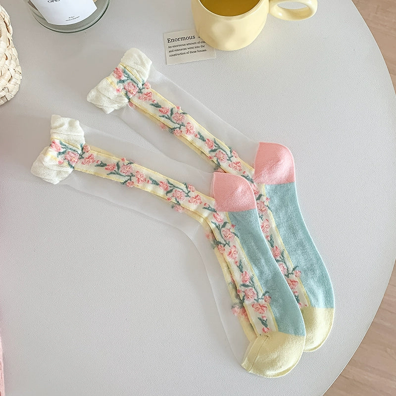 [3 Pairs] Kanekalon Matching, Showing the Diverse Style of Summer Thin Pink Kawaii