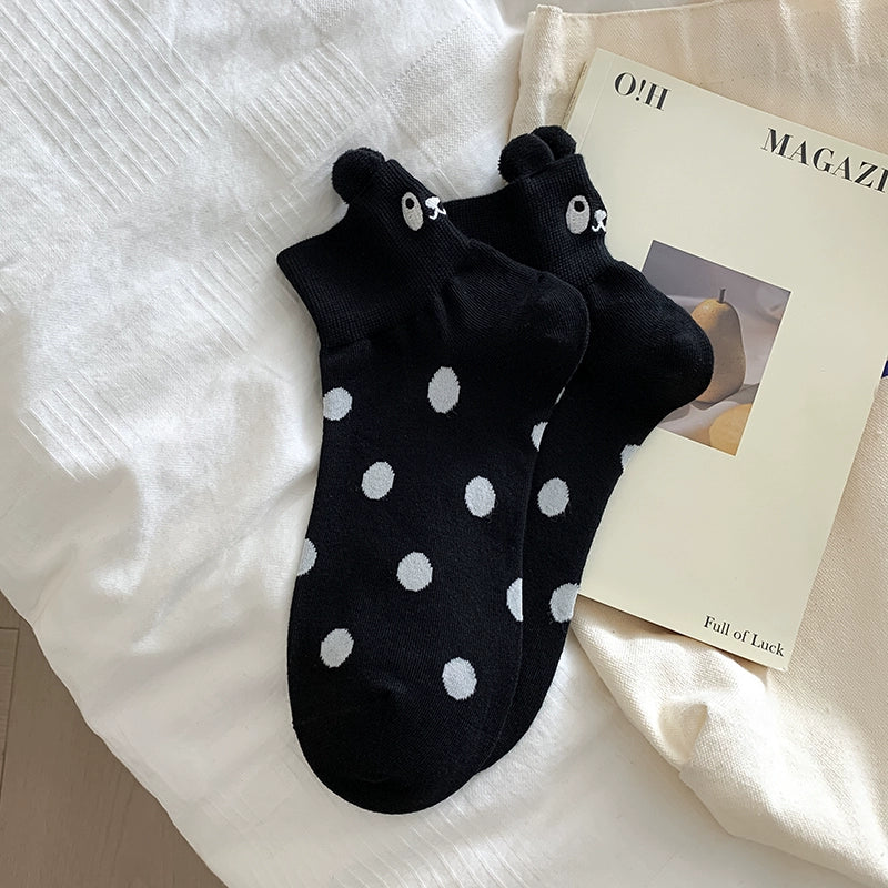 [2 Pairs] Spring and Summer Thin Breathable Handmade Ears Try Novel Fashion Wear