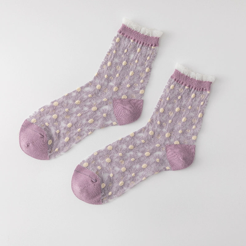 [2 Pairs] Flowers of Different Colors Are Super Beautiful