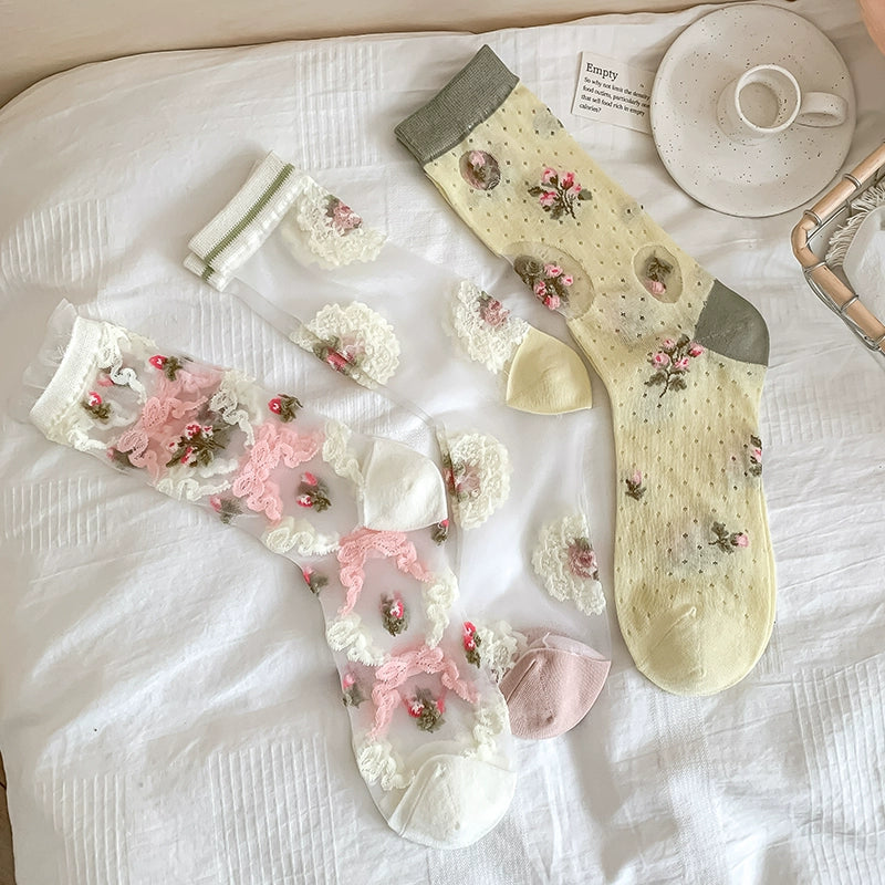 [3 Pairs] Kanekalon Fashion, Let You Easily Lead the Trend in Summer Thin Small Tender Yellow Wear