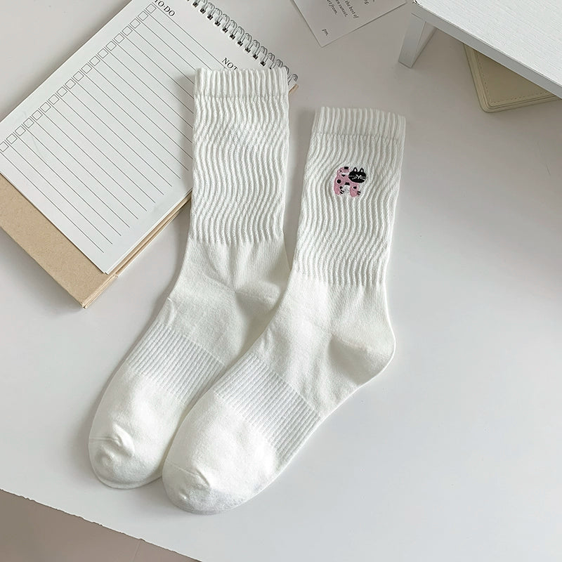 [4 Pairs] Matching Skills of Thin Elastic Sports Style Summer Fashion Strategy Clothing