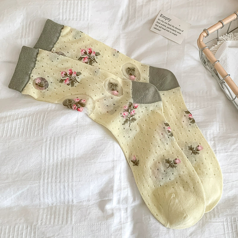 [3 Pairs] Kanekalon Fashion, Let You Easily Lead the Trend in Summer Thin Small Tender Yellow Wear