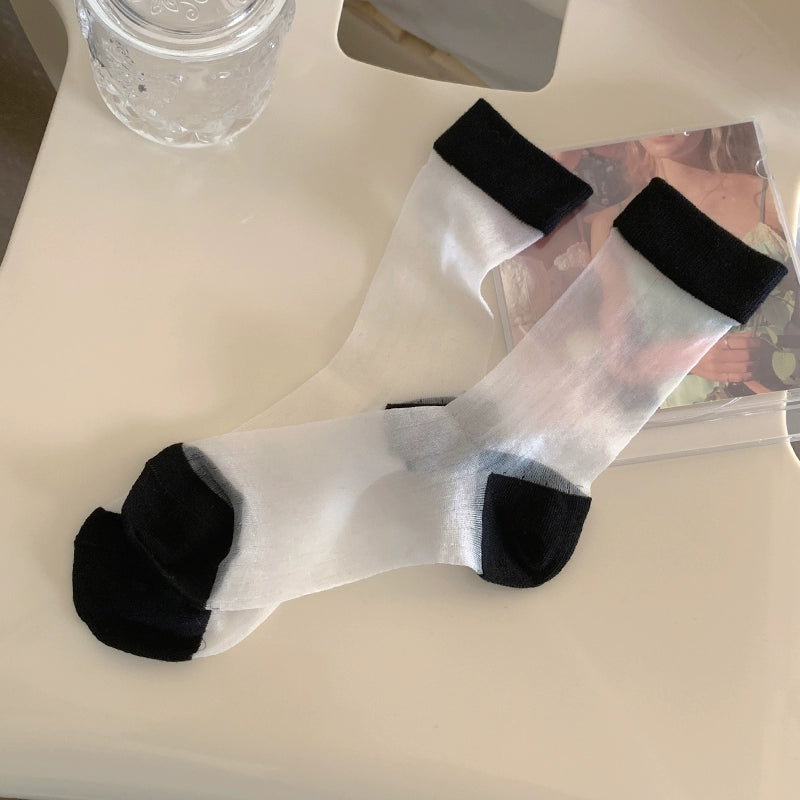 [5 Pairs] Simple Color Matching Kanekalon Comfortable Wear and College Style