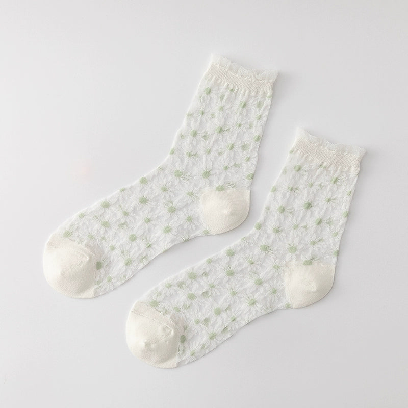 [2 Pairs] Flowers of Different Colors Are Super Beautiful