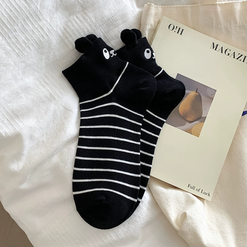 [2 Pairs] Spring and Summer Thin Breathable Handmade Ears Try Novel Fashion Wear