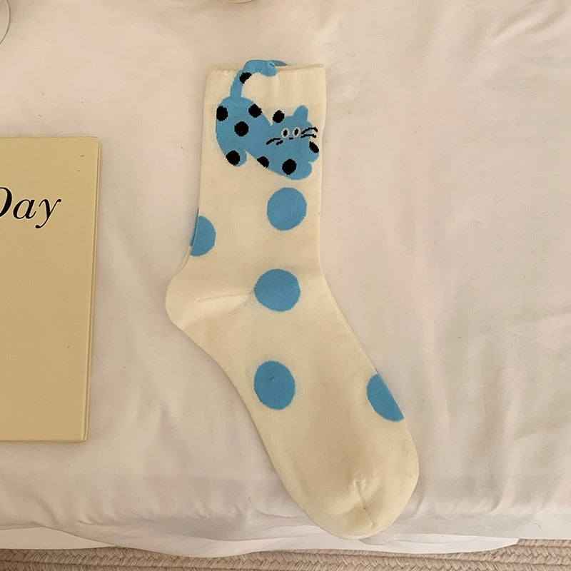 [5 Pairs] Kitty in the Jungle Is Playing. The Spring Atmosphere Is Very Strong.