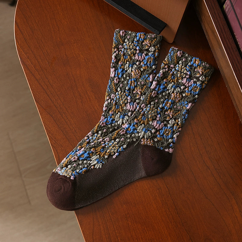 [5 Pairs] Spring Anti-Woven Ethnic Style Different Colors