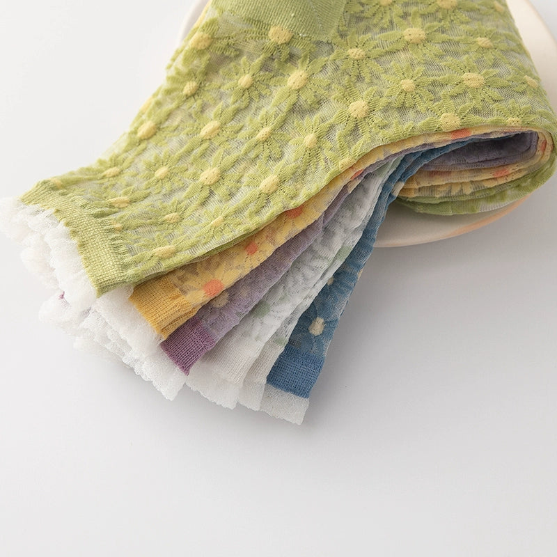 [2 Pairs] Flowers of Different Colors Are Super Beautiful