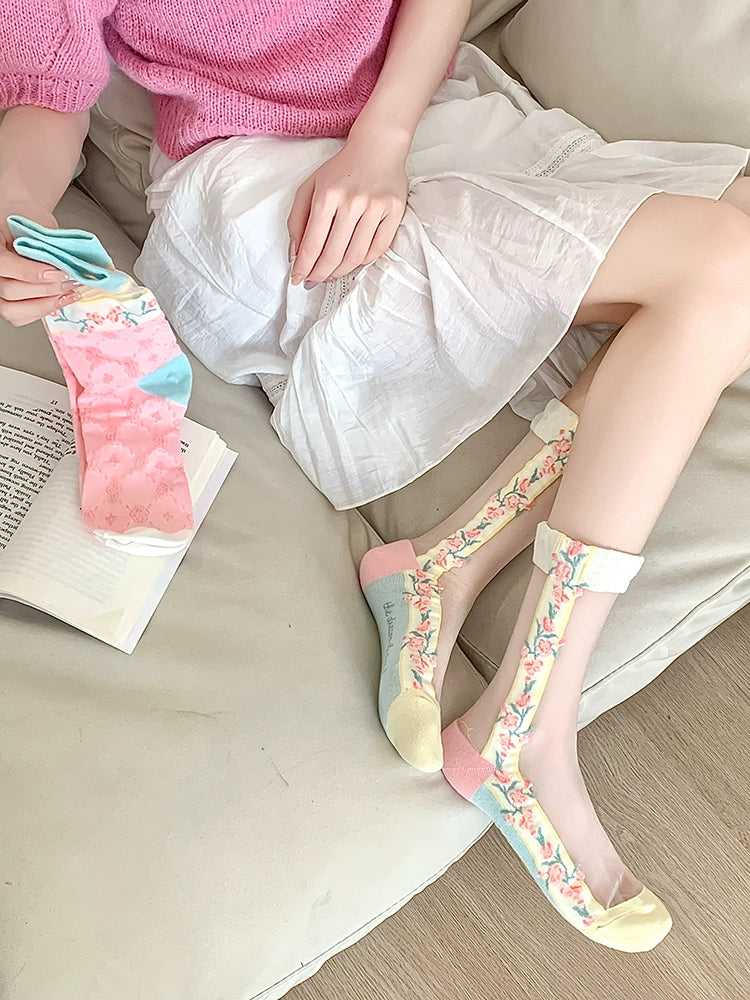 [3 Pairs] Kanekalon Matching, Showing the Diverse Style of Summer Thin Pink Kawaii