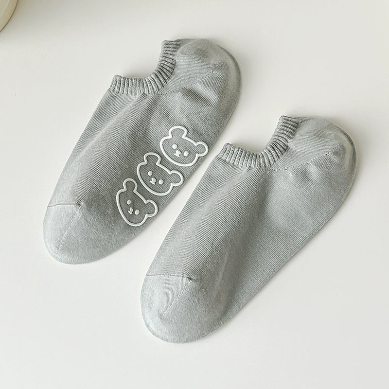 [7 Pairs] How to Be Cute and Charming When Wearing Magic Spring and Summer Thin Breathable Pure Cotton