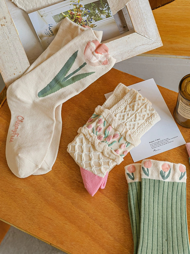 [4 Pairs] The Ceiling Will Be Thin in Spring and Summer. It's Just Right. Antirrhinum Looks So Cute