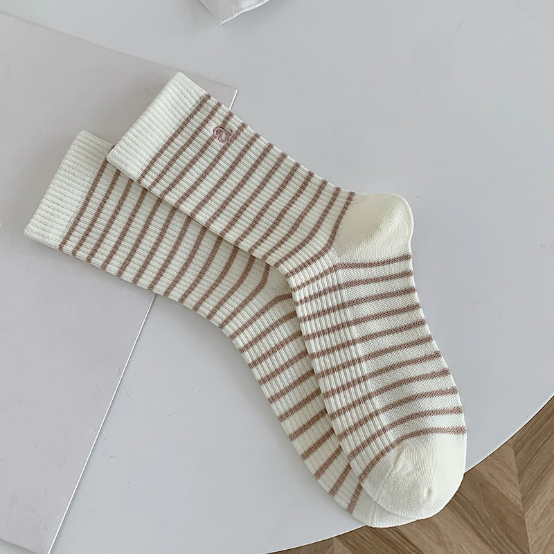 [4 Pairs] Suitable for All Kinds of Sports Pure Cotton Elastic Sports Spring and Summer Wear