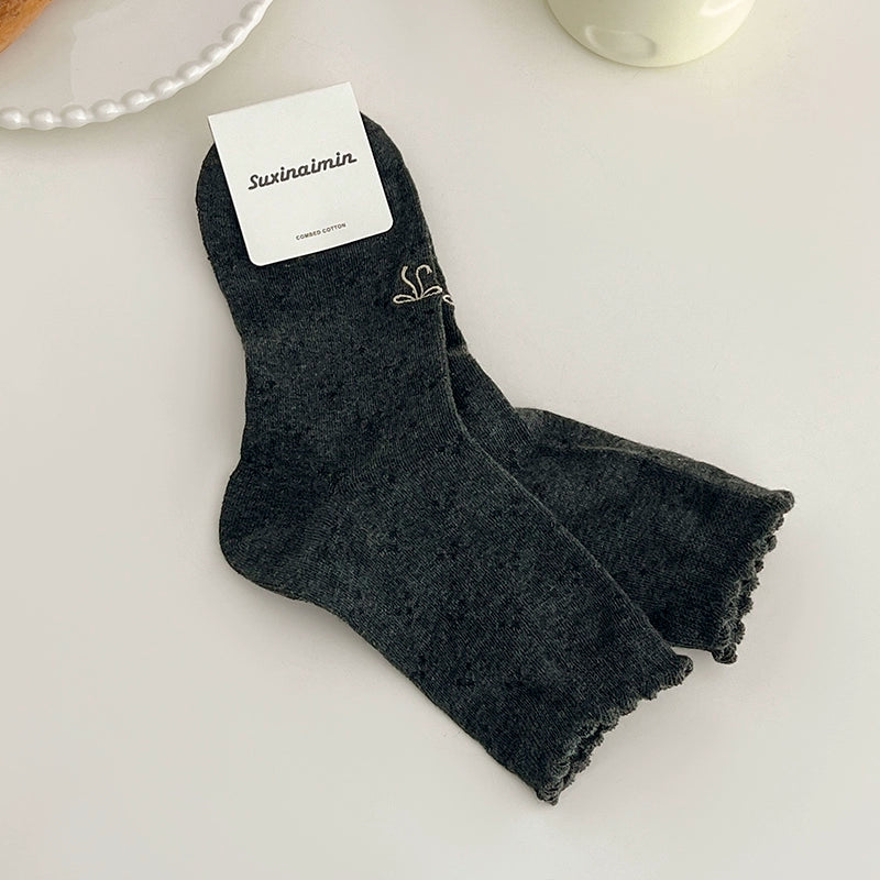 [5 Pairs] Summer Dopamine Thin Bow Delicate and Soft Give Your Skin the Most Gentle Touch