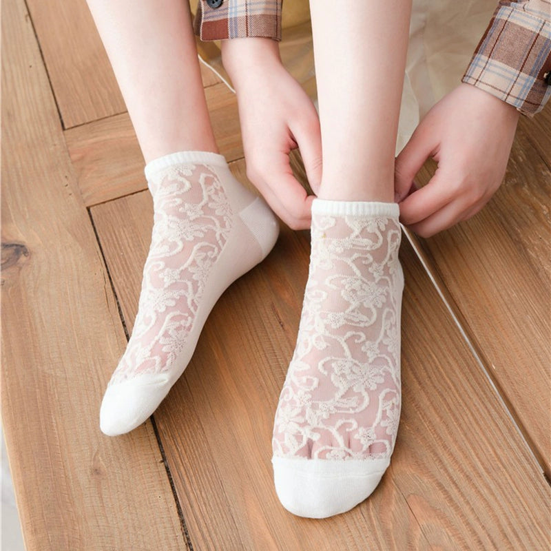 5 Pairs Summer Thin Totem Kanekalon Solid Color Plant Stamens Breathable All-Matching