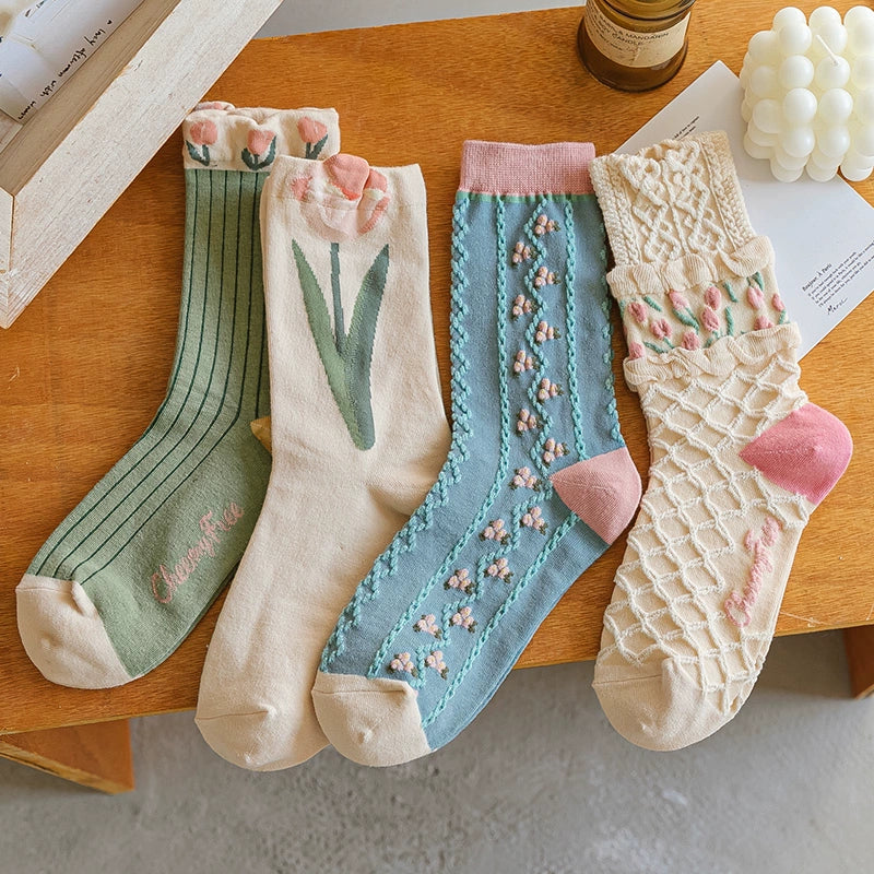 [4 Pairs] The Ceiling Will Be Thin in Spring and Summer. It's Just Right. Antirrhinum Looks So Cute