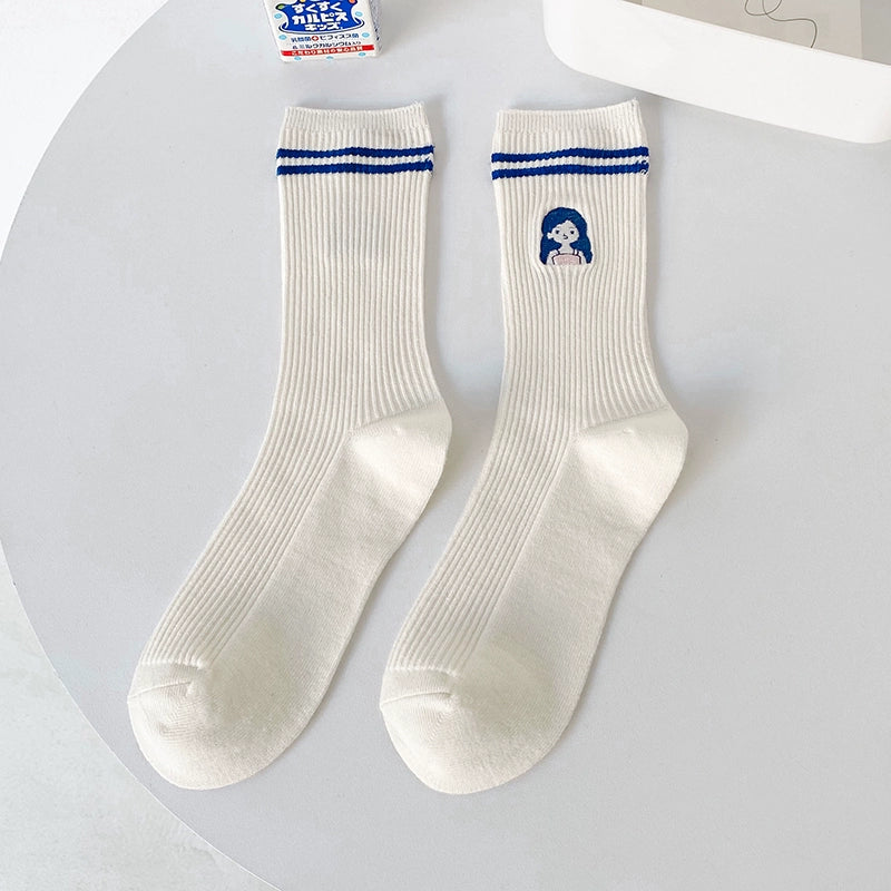 [2 Pairs] Spring and Summer Girl's Bun Smile