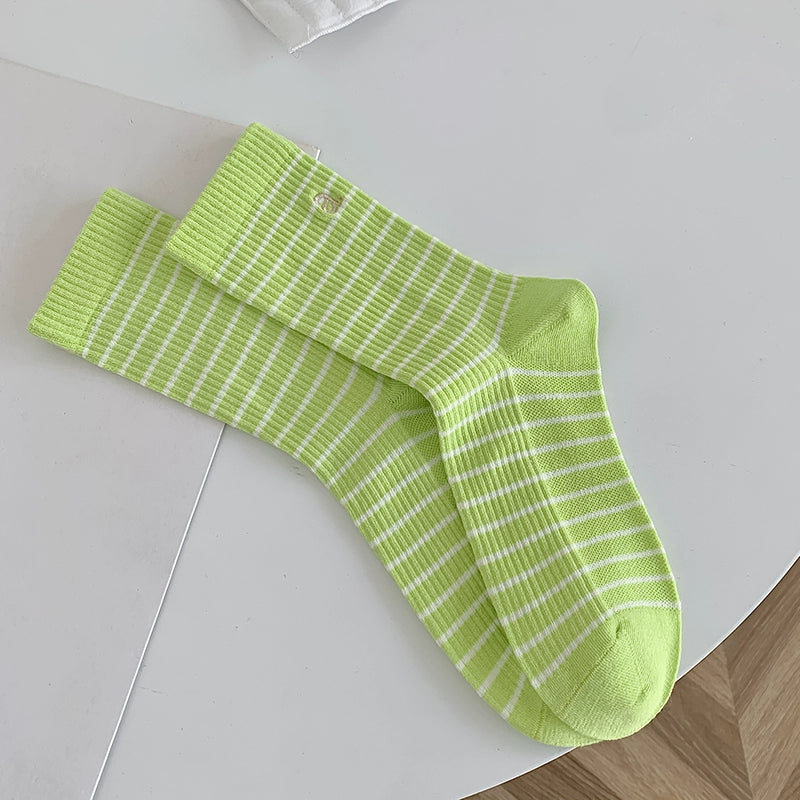 [4 Pairs] Suitable for All Kinds of Sports Pure Cotton Elastic Sports Spring and Summer Wear
