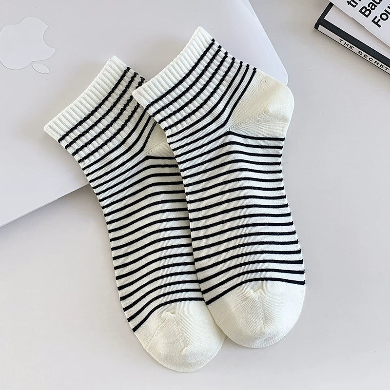 [6 Pairs] How to Create a Stylish Lady Image Spring Summer Simplicity Thin