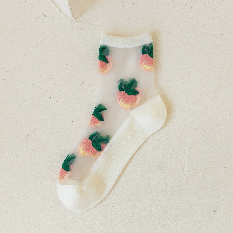 [3 Pairs] Thin Lightweight Kanekalon, Summer Cool Choice Cute Peach Top Choice