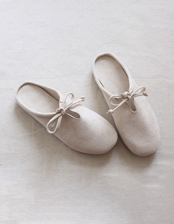 Women's Comfortable Suede Flat Slippers