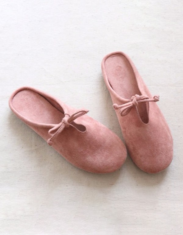 Women's Comfortable Suede Flat Slippers