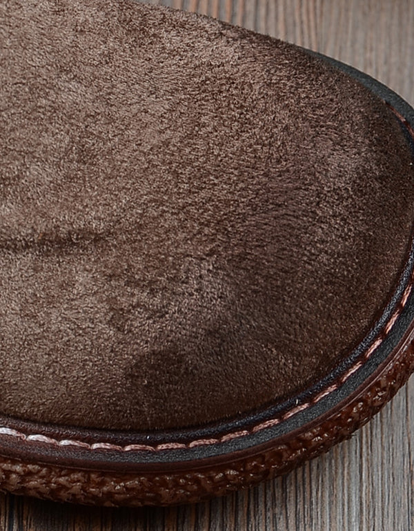 Retro Suede Round Head comfortable Boots