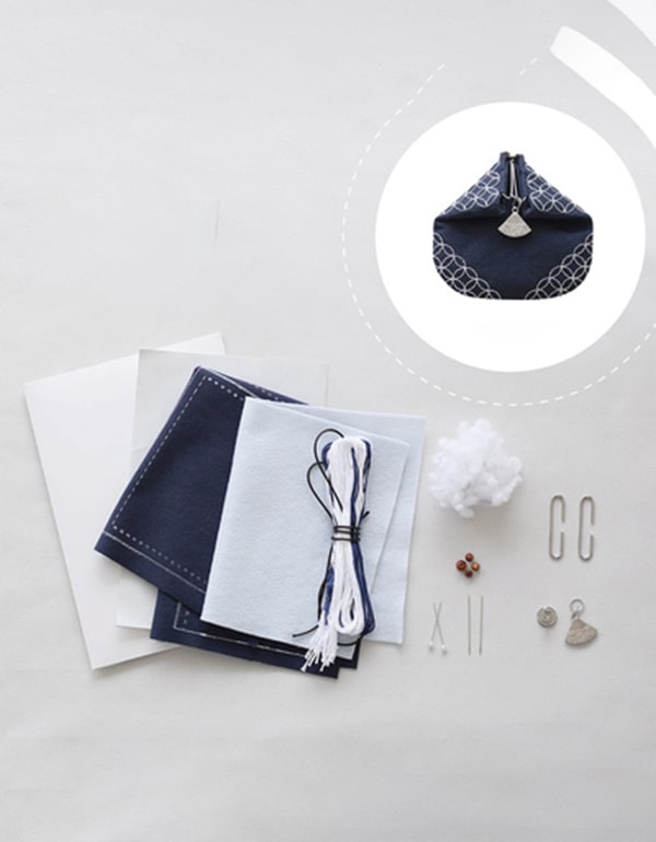 Handmade Embroidery DIY Purse Birthday Gift