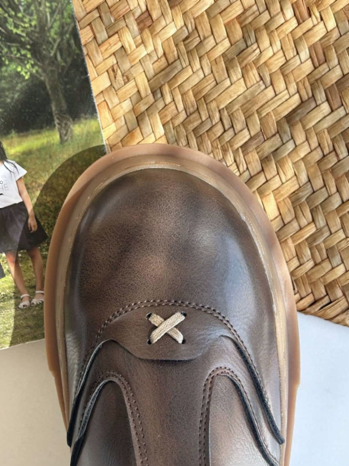 Round Head Platform Martin Boots Autumn and Winter Fleece Medium Heel  Boots Short Boots