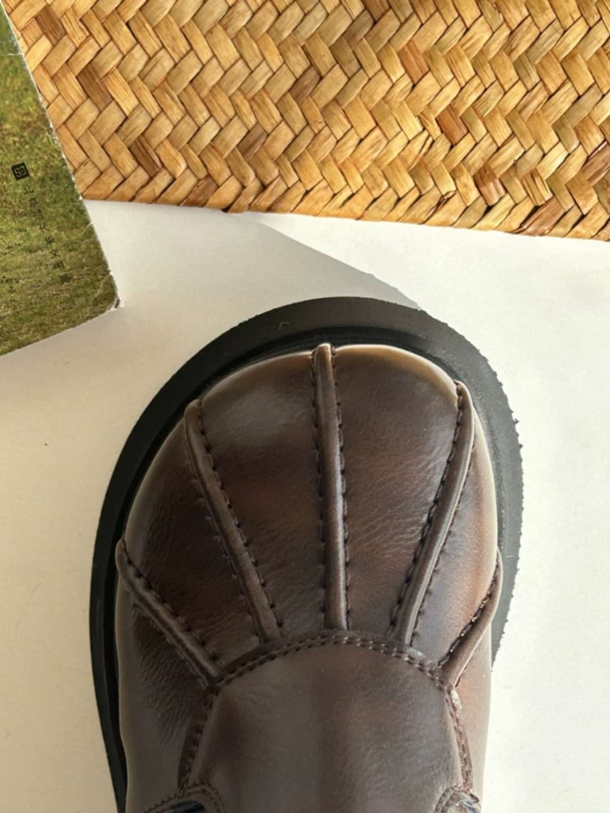 Round head thick sole big head shoes winter velvet heightening black muffin sole Martin boots women